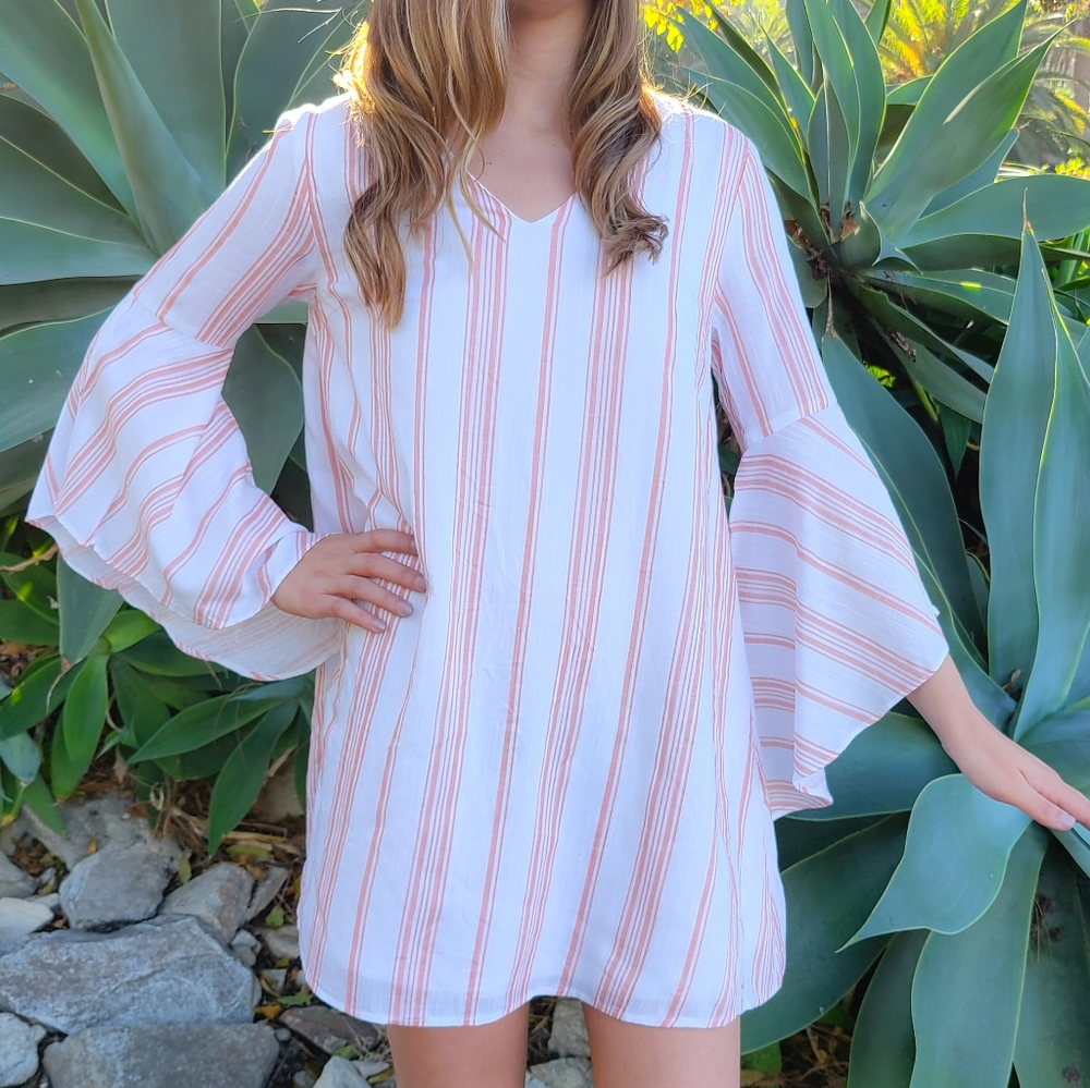 Brand new pin stripe beach dress😍😍